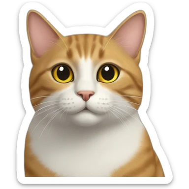 cat-fly-cosmos sticker