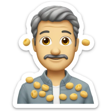 gnocchi lover sticker