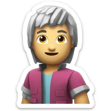 Roblox noob avatar/character sticker
