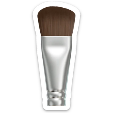 eyebrow brush sticker