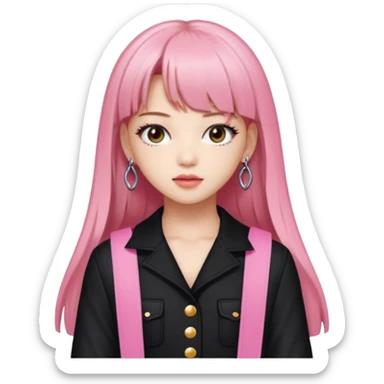 Lisa from BLACKPINK sticker