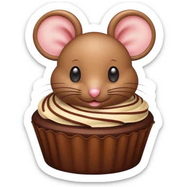 mouse dessert" sticker