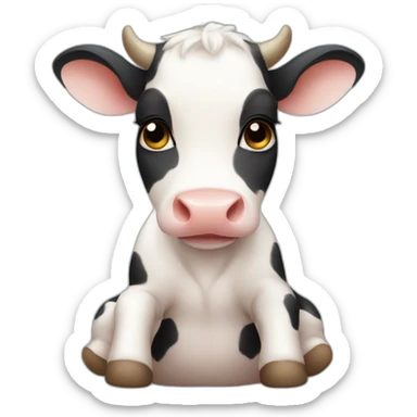 COW BABY sticker