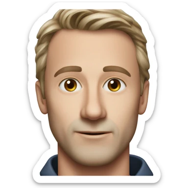 Professional ID photo of Steven Spilberg sticker