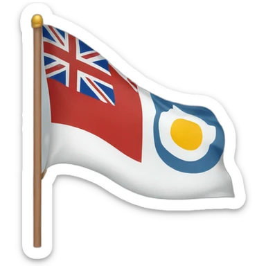 Flag antarctica sticker