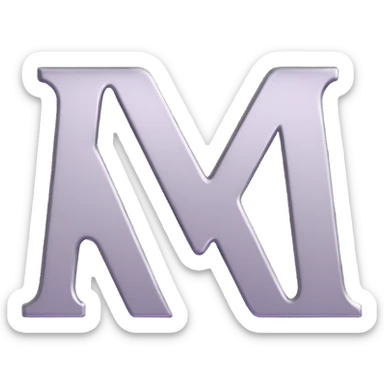 western cowboys style connected BLK letters with metallic silver outline, wild west typography, transparent background, only the black letters visible sticker