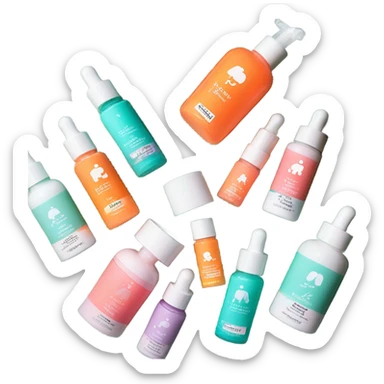 drunk elephant skincare sticker