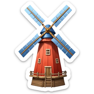 Moulin a vent sticker