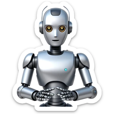 AI robot chat bot copywriter Persuasions.ai wooping CHATGPT butt sticker