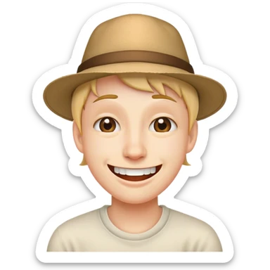 Cringe and Smile sticker