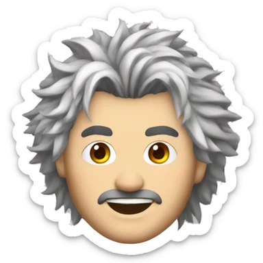 Phillip kirkorov white hair sticker