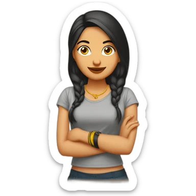 chola bhature sticker