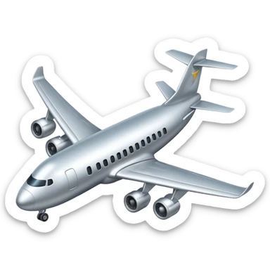 Airplane sticker