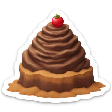 dirt dessert  sticker