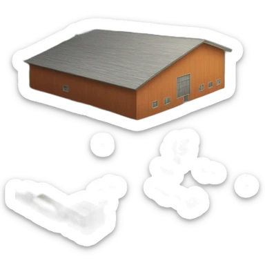 modern lumber factory sticker