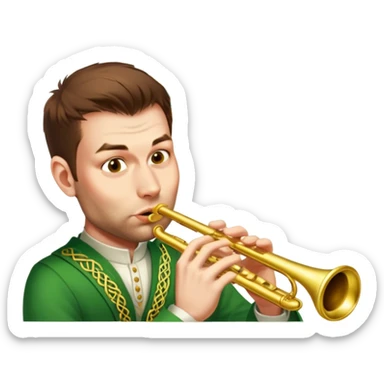Irish Musician sticker