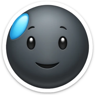 An emoji symbolizing a prostate sticker