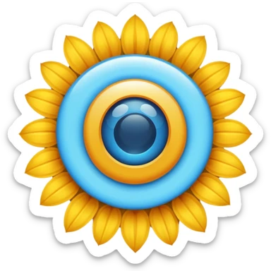 Instagram blue verified tick with curly border and sky blue color inside tick icon. Curly border like sun flower  sticker