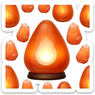 Himalayan salt lamp sticker
