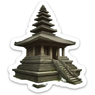 Bali tample sticker