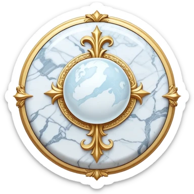 Epic divine celestial marble aesthetic-scenic-Decorations sticker