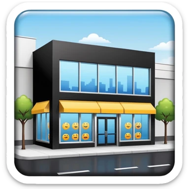 shop of comercial center sticker