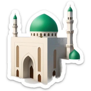 Mosque medina sticker