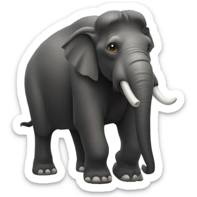 Un mamut sticker