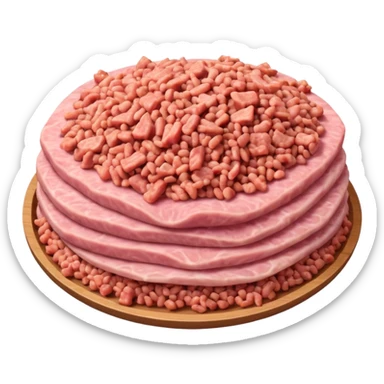 minced pork  sticker