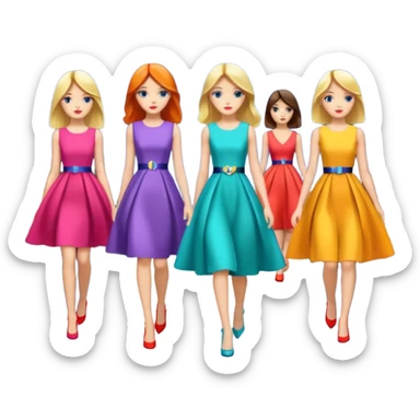 fashion show sticker