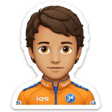 Lando norris sticker
