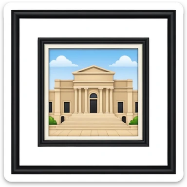 Art museum  sticker