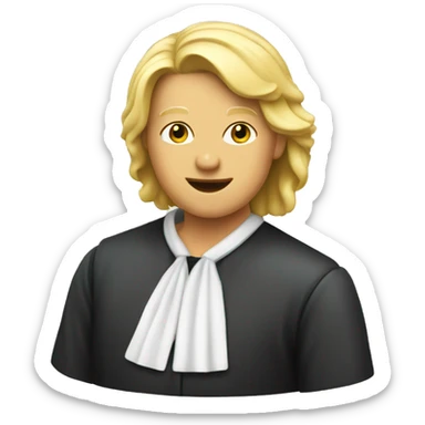 Court reporter  sticker