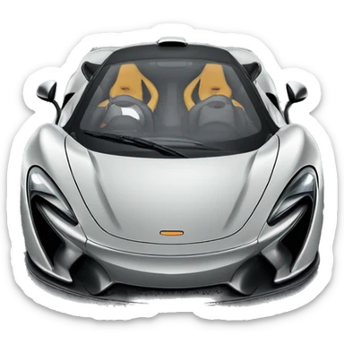 Mclaren car sticker