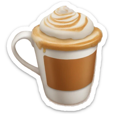 pumpkin spice latte sticker