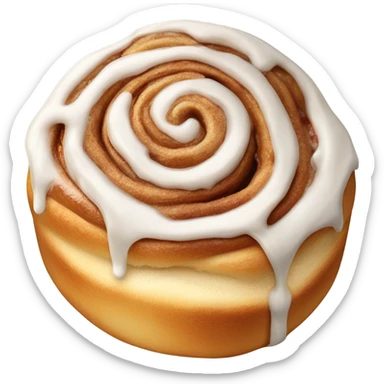 Cinnamon roll sticker