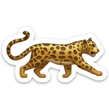 mayan jaguar hieroglyph sticker