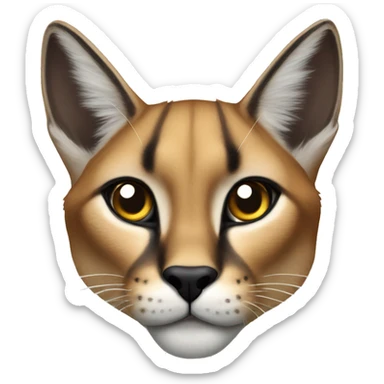 caracal sticker