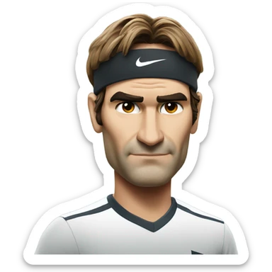 Roger Federer sticker