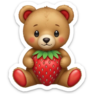 🐻🍓 sticker