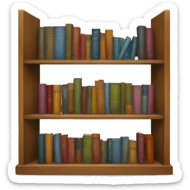 Bookshelves  sticker