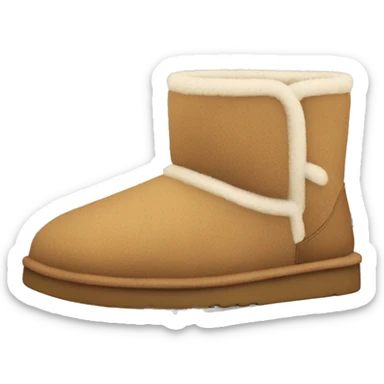 UGG slippers  sticker