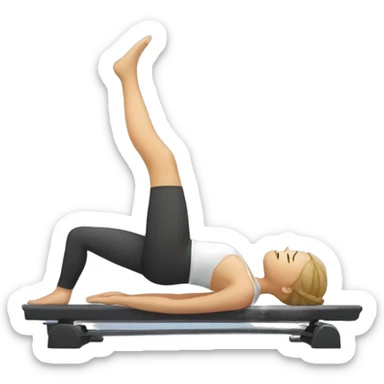 Pilates sticker