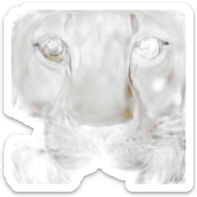 lion avec une cicatrice à l’œil sticker