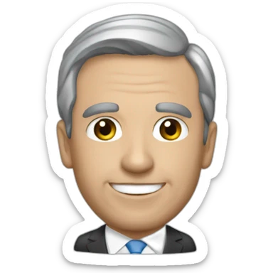 javier milei president of Argentina sticker