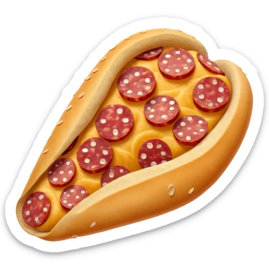 Frito con salami sticker
