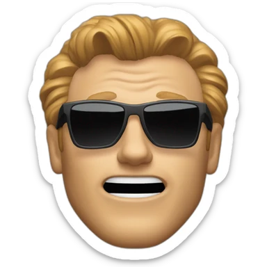 david caruso sunglasses explosion sticker