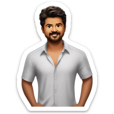 Thalapathy Vijay leo sticker
