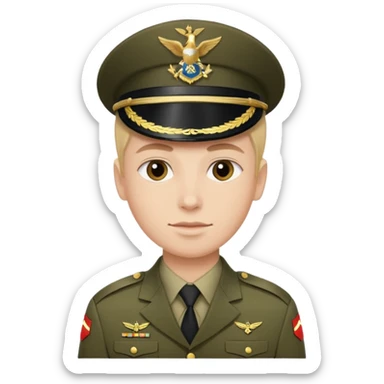 2nd LT rank in the army  sticker