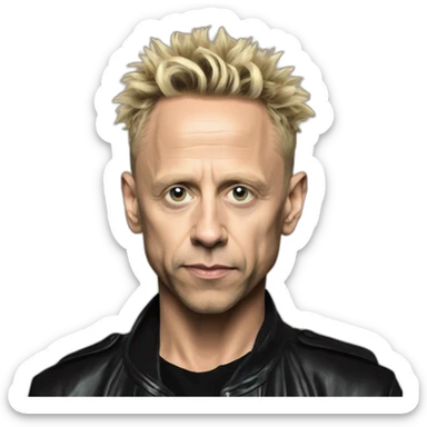 Martin L Gore from depeche mode sticker